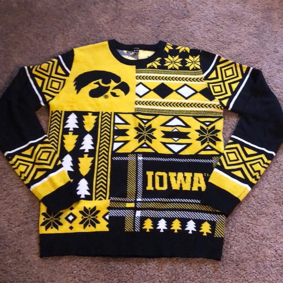 Iowa Hawkeyes Ugly Christmas Sweater 